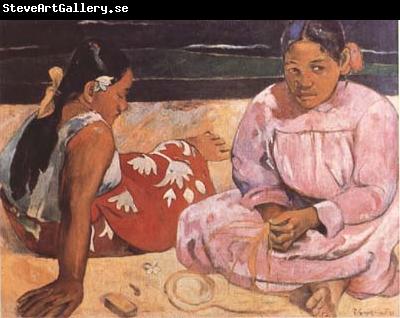 Paul Gauguin Tahitian Women (On the Beach) (mk09)
